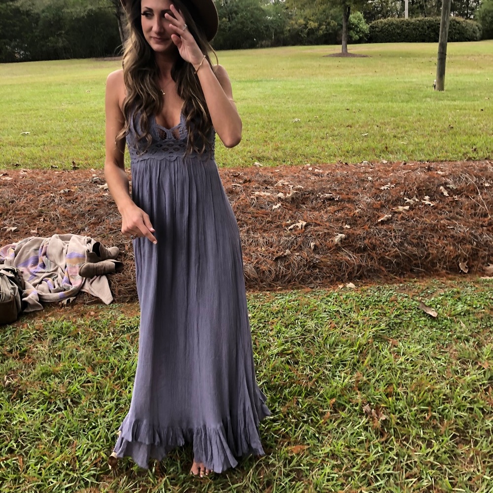 Free people violet dress